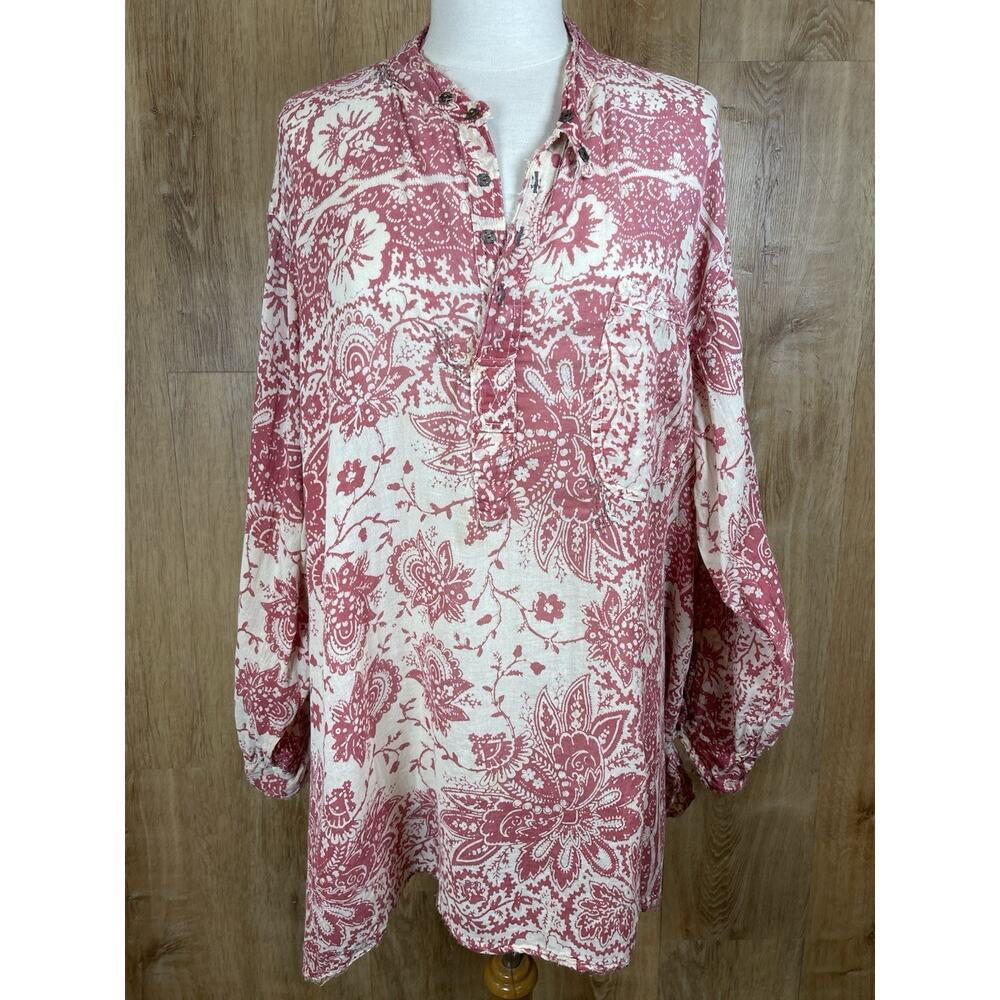 RARE Magnolia Pearl Sitting Bull Early American Style Top OS